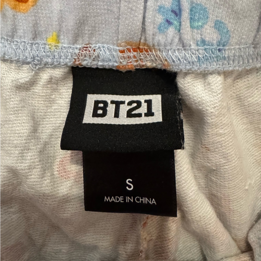 Official BT21 Line Friends SWEETIE Sleep Pajama Pants Sz Sm - Picture 2 of 3